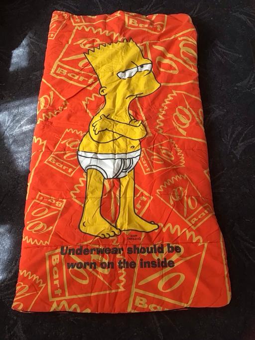 Buy & Sell Essex Thurrock - Essex - Photos for Child’s Simpsons sleeping bag