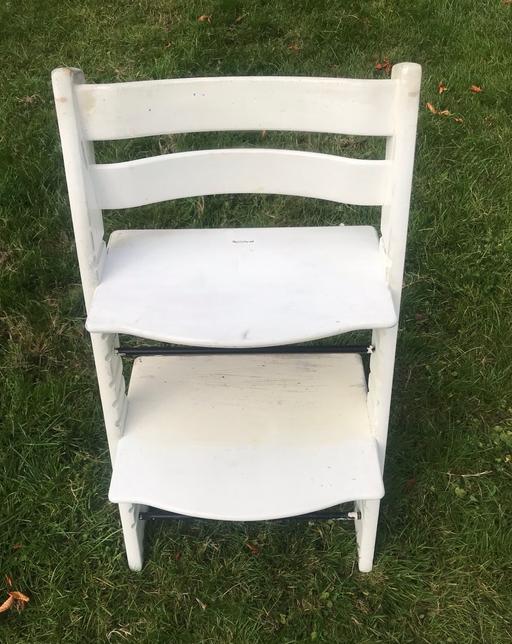 Buy & Sell South West London - Photos for Stokke Tripp-Trapp high chair. White. Used.