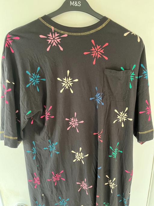 Buy & Sell North Yorkshire Harwood Dale - North Yorkshire - Photos for M&S PATTERNED LONG NIGHTSHIRT (L)