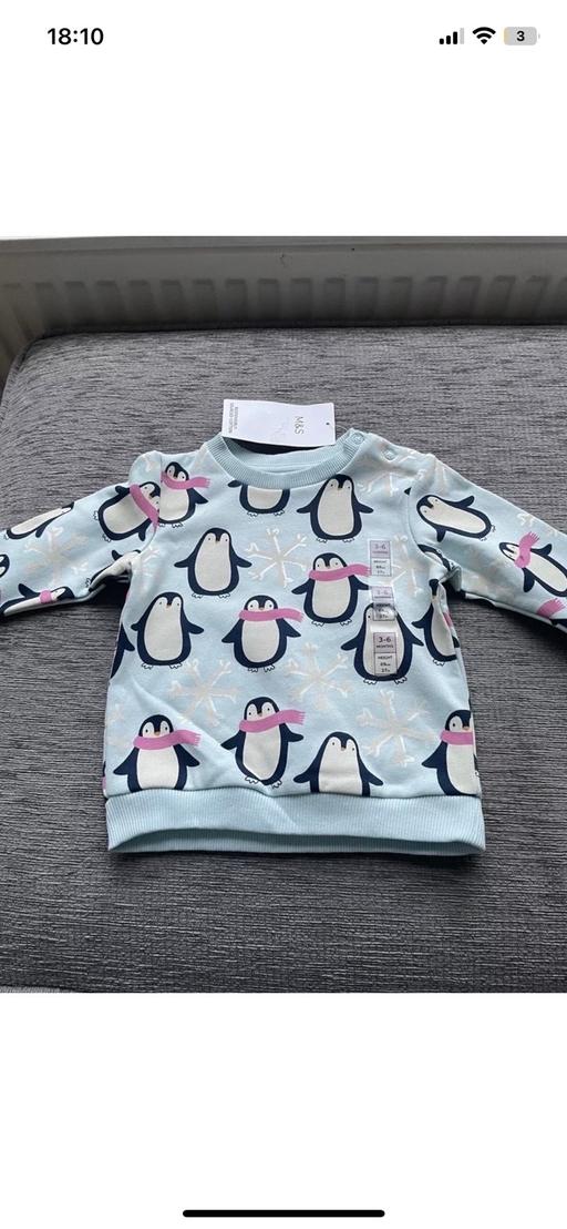 Buy & Sell West Yorkshire Leeds - Photos for Boys BNWT penguin jumper 3/6 months