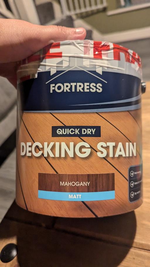 Buy & Sell West Yorkshire Bradford - Photos for Quick drying decking stain (Mahogany)