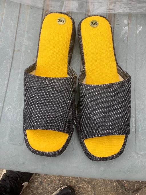 Buy & Sell North London Winchmore Hill - North London - Photos for New Denim Mule Shoes Size 3/36 £2