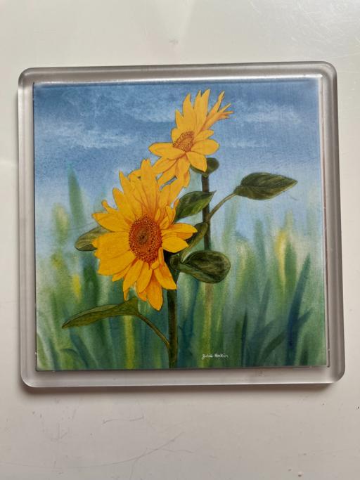 Buy & Sell North Yorkshire Harwood Dale - North Yorkshire - Photos for COASTER - SUNFLOWER BY JULIE HOCKIN