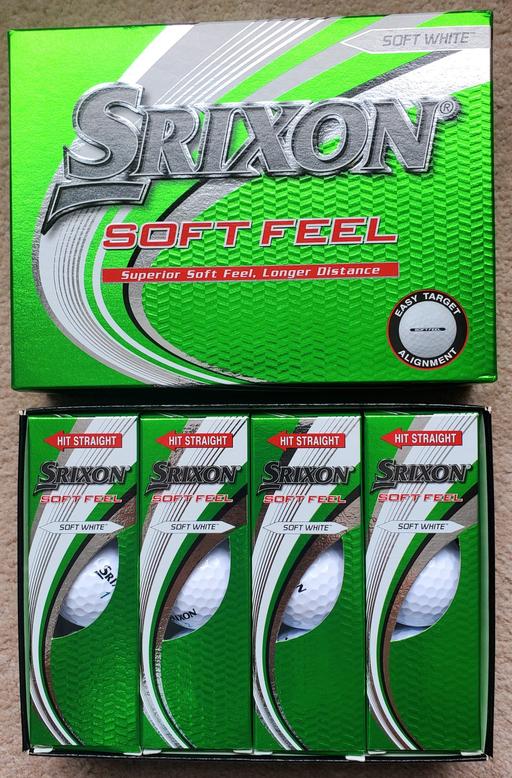 Buy & Sell Merseyside Wirral - Photos for 12 SRIXON SOFT FEEL DOZEN GOLF BALLS Rrp £25