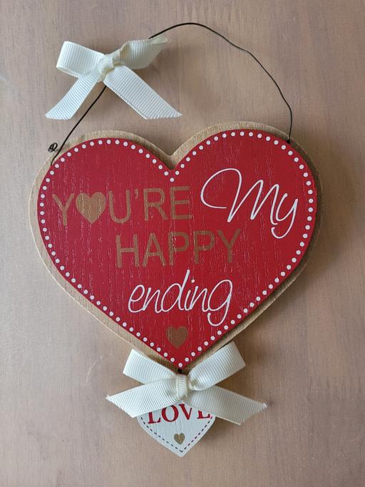 Buy & Sell Leicestershire North West Leicestershire - Photos for Love heart shaped wall hanging plaque