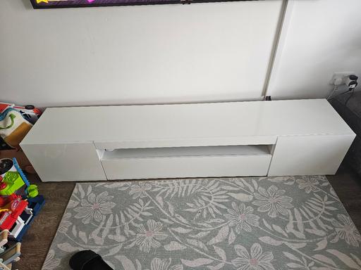 Buy & Sell West Midlands Birmingham - Photos for white gloss TV unit