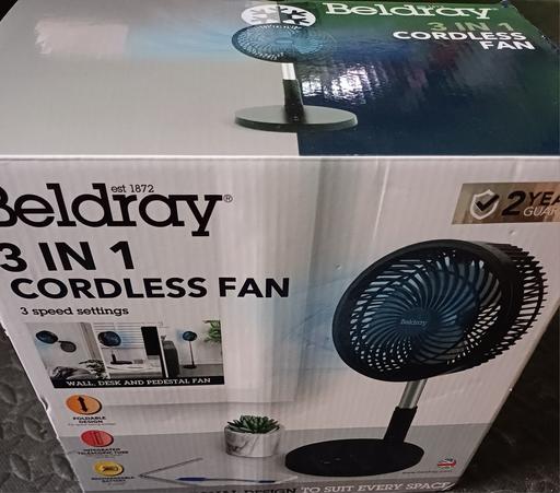 Buy & Sell Essex Thurrock - Essex - Photos for Beldray 3 in 1 Cordless Fan