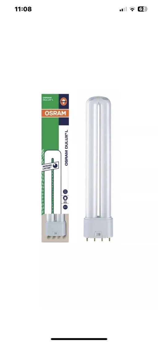 Buy & Sell Wokingham Shinfield - Wokingham - Photos for Osram Dulux-L Compact Fluorescent Lamp