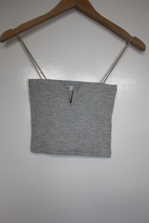 Buy & Sell North West London Gospel Oak - North West London - Photos for Zara size S grey crop top