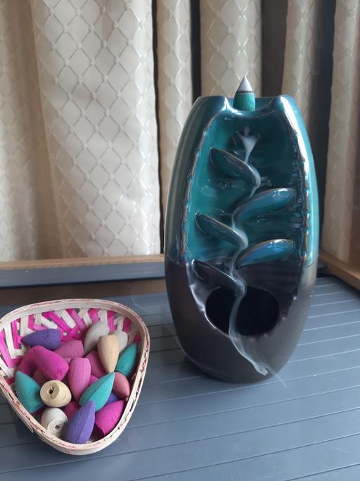 Buy & Sell West London Hillingdon - Photos for Backflow incense burner with incense cones