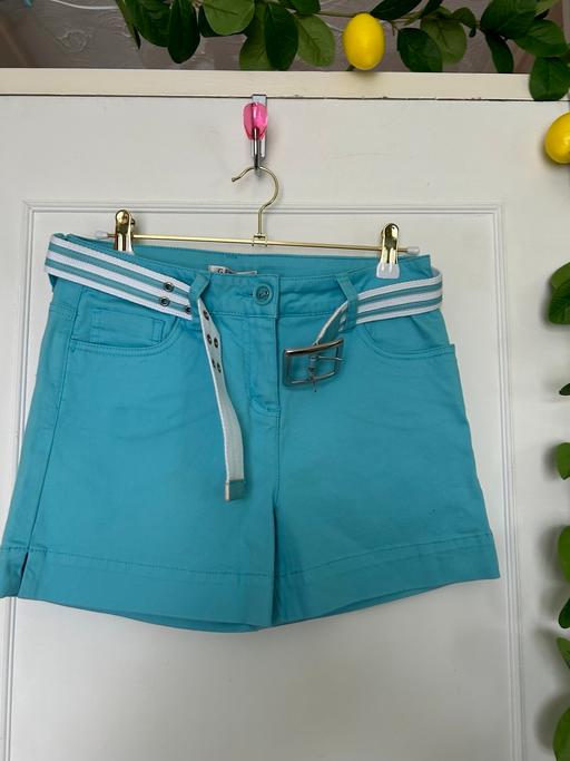 Buy & Sell Staffordshire Tamworth - Photos for Turquoise blue shorts with belt size 10