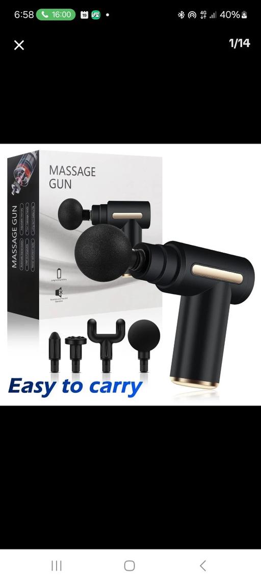 Buy & Sell South East London Woolwich - South East London - Photos for portable massage gun (on sales)