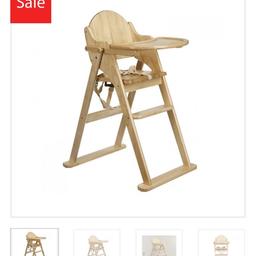 Baby Weavers wooden high chair and table. in E1 London for 35.00 for sale Shpock