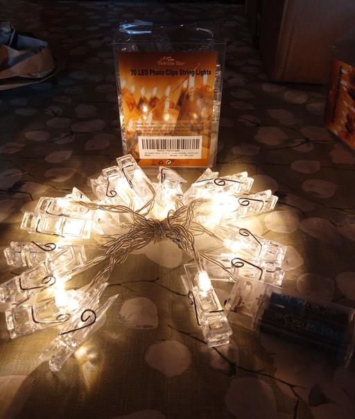 Buy & Sell County Durham Stockton-on-Tees - Photos for New 20 LED photo clips string lights