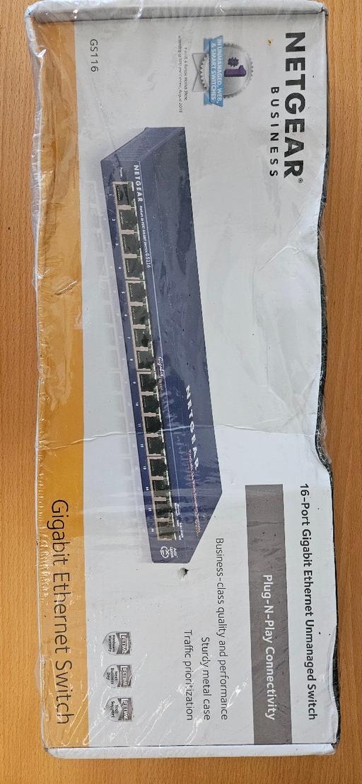 Buy & Sell Cambridgeshire South Cambridgeshire - Photos for NetGear - 16-port Gigabit Ethernet Unmanaged