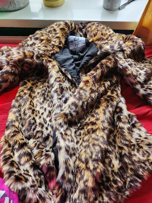 Buy & Sell Merseyside Liverpool - Photos for brand new faux fur leopard coat age 9 t 10