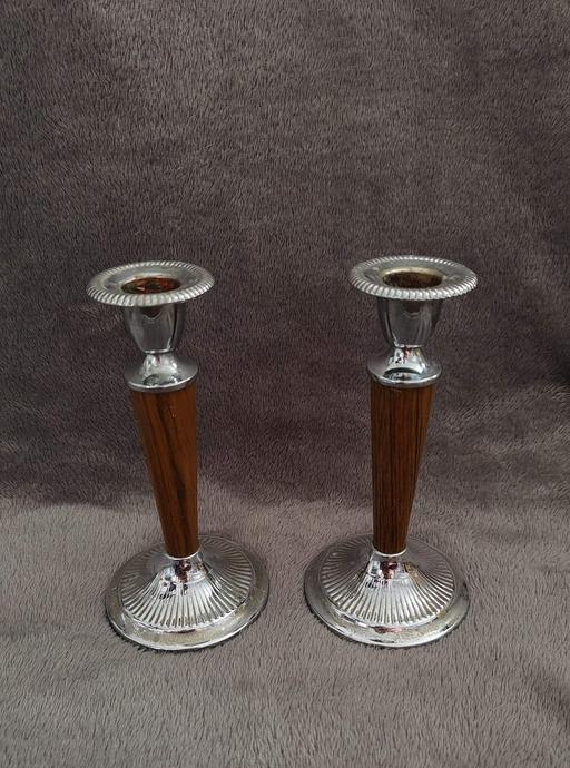 Buy & Sell Lancashire West Lancashire - Photos for Pair of vintage candle holders