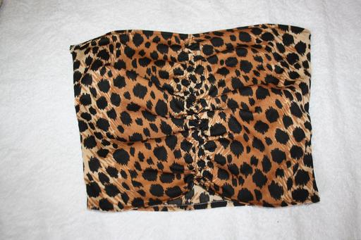 Buy & Sell North West London Chalk Farm - North West London - Photos for Animal print boob tube top size S