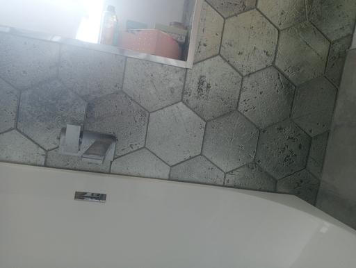 Buy & Sell West Midlands Sandwell - Photos for exa deluxe handmade glass hexegon blown tiles