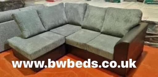 Buy & Sell South Yorkshire Rotherham - Photos for BYRON CORNER SOFA IN BLACK SNAKE