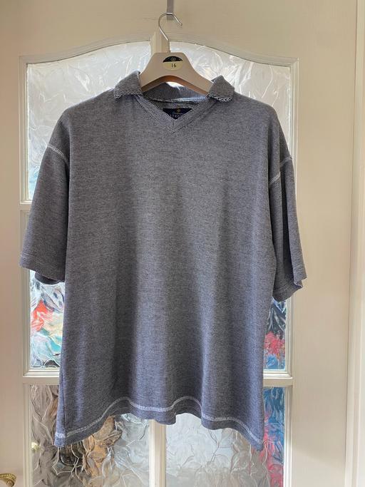 Buy & Sell North Northamptonshire Great Addington - North Northamptonshire - Photos for Black & White Men’s Polo Shirt Size Medium