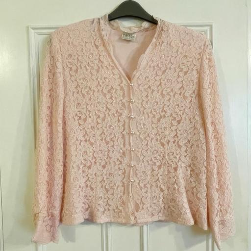 Buy & Sell Dorset Bournemouth, Christchurch and Poole - Photos for Vintage Eastex Womens Rose Pink Lace Top