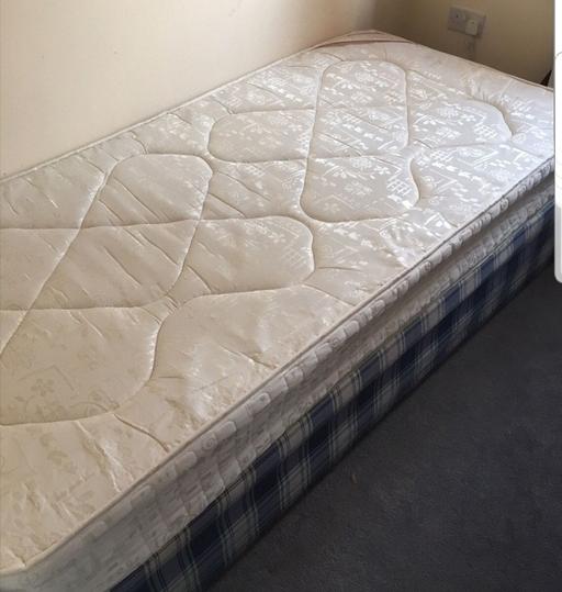 Buy & Sell West Midlands Sandwell - Photos for Great Single Divan Bed & Mattress Good Condit