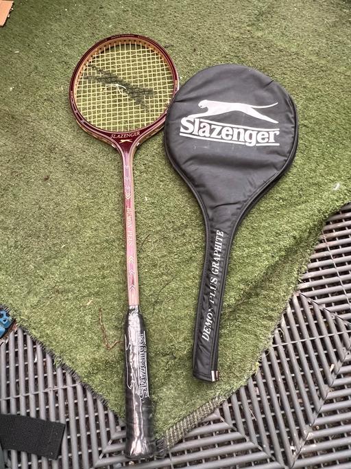 Buy & Sell East London Cann Hall - East London - Photos for Slazenger demon plus Graphite Squash Racket