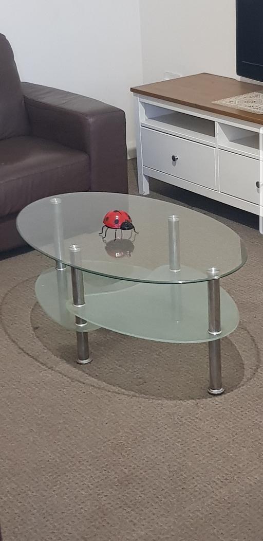 Buy & Sell West Midlands Sandwell - Photos for Nice Tempered Glass Coffee Table Can Deliver