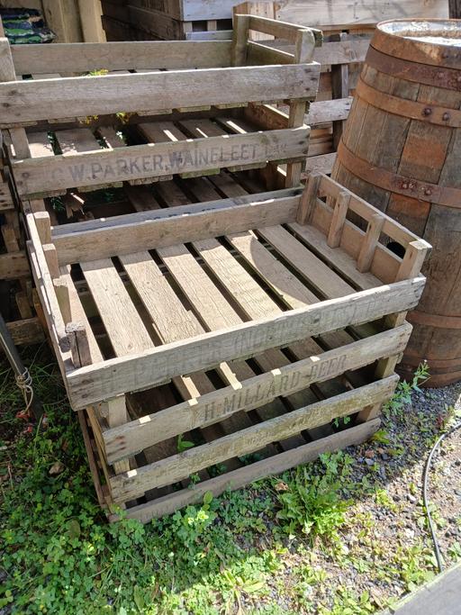 Buy & Sell Greater Manchester Rochdale - Photos for Old, Rustic Fruit / Vegetable Farmers Crates