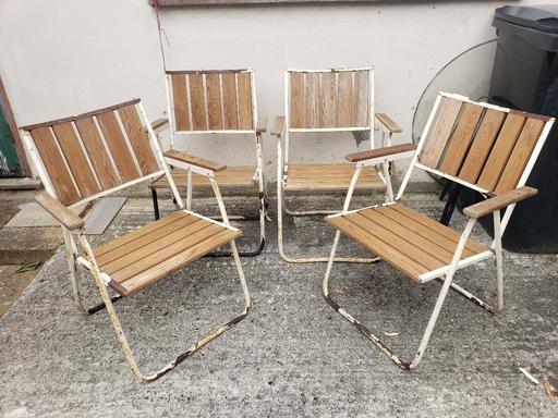 Buy & Sell Slough Slough Town Centre - Slough - Photos for set of 4 folding garden chairs