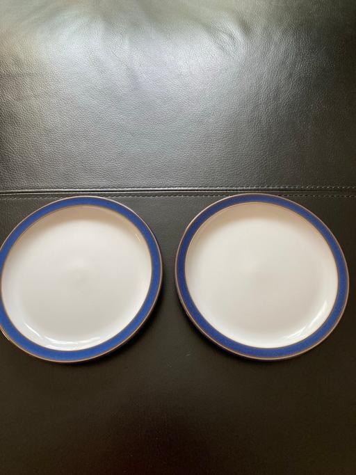 Buy & Sell Derbyshire Chesterfield - Photos for Denby ‘imperial blue’ tea plates