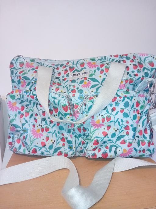 Buy & Sell West Yorkshire Kirklees - Photos for blue floral strawberry waterproof bag