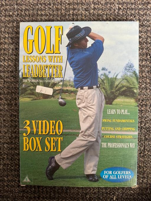 Buy & Sell Lancashire Blackpool - Photos for Golf lesson 3 video box set