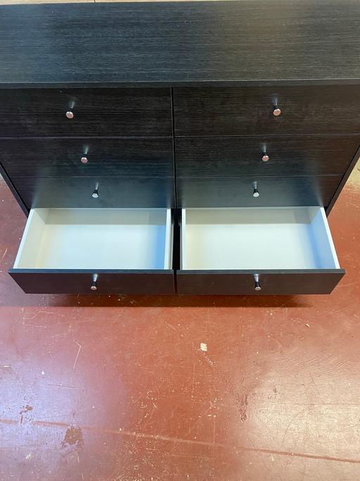 Buy & Sell West Midlands Coventry - Photos for Malibu 4 + 4 Drawer Chest - Black