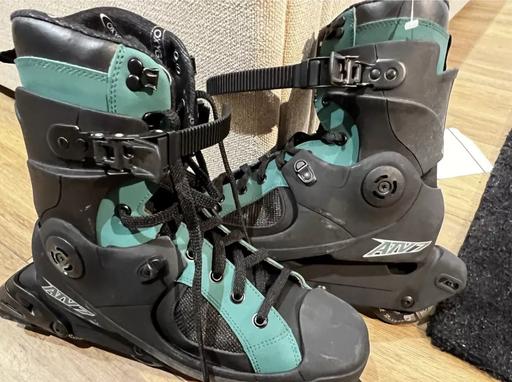 Buy & Sell South West London Richmond upon Thames - Photos for Oxygen In-Line Roller Skates Blades Green ATV