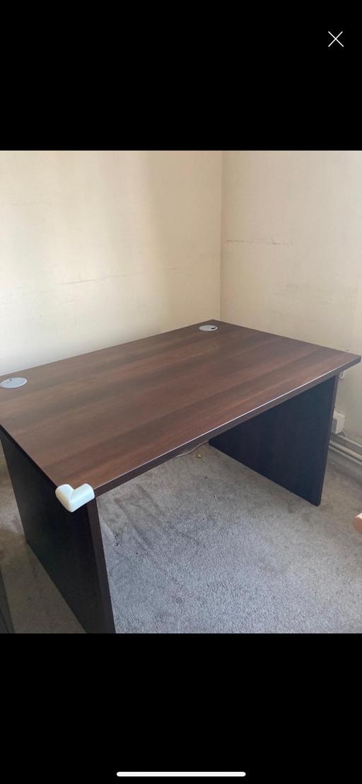 Buy & Sell North West London Swiss Cottage - North West London - Photos for John Lewis mahogany office desk