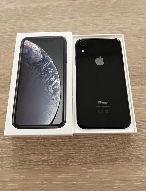 Buy & Sell West Midlands Dudley - Photos for Boxed iPhone XR 64gb black unlocked like new