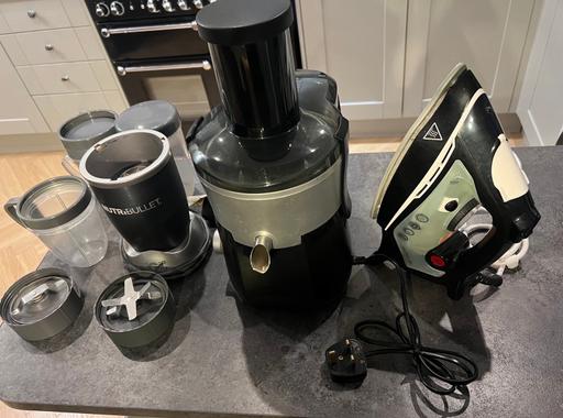 Buy & Sell West Midlands Birmingham - Photos for Nutribullet, Hoover Iron & Juicer