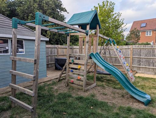 Buy & Sell Hertfordshire Watford - Photos for Rebo Challenge Wooden Climbing Frame