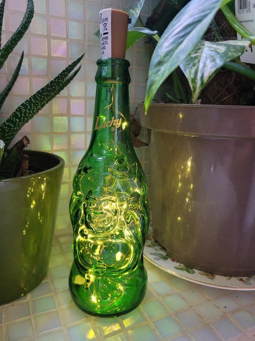 Buy & Sell Warwickshire Nuneaton and Bedworth - Photos for Green Buddha bottle light