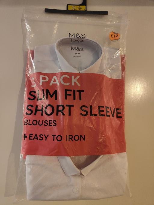 Buy & Sell North London Manor House - North London - Photos for M&S girls shirts, Brand new, 6-7yrs 3pack