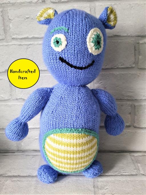 Buy & Sell West Yorkshire Leeds - Photos for Handknit Monster Cuddly Toy, UKCA compliant