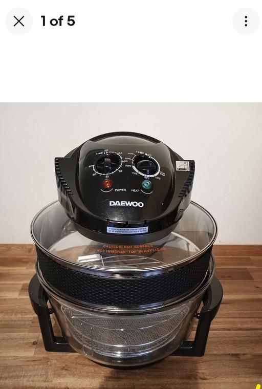 Buy & Sell West London Hounslow - Photos for Daewoo Deluxe 17L 1300W Halogen Air Fryer 