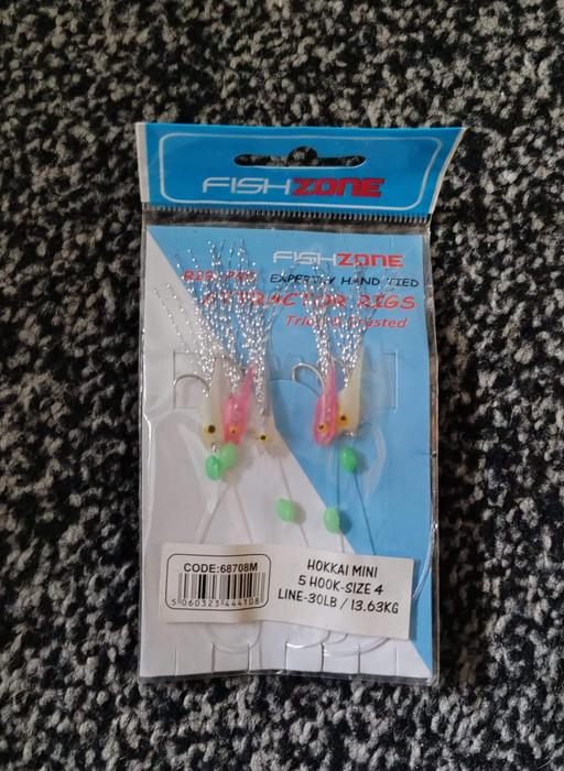 Buy & Sell Lancashire West Lancashire - Photos for New fish zone 5 hooks size 4 line 30lb