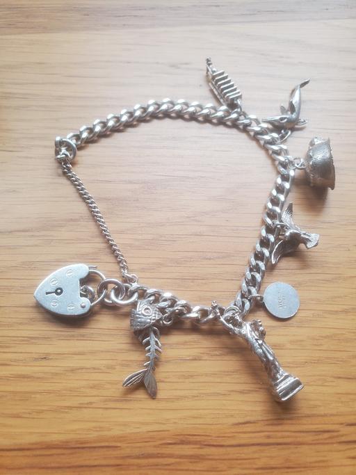 Buy & Sell Hampshire Southampton - Photos for 925 solid silver bracelet with charms