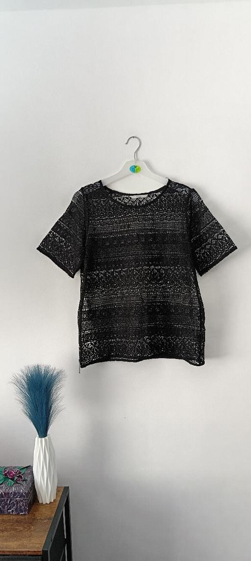 Buy & Sell Swansea - Wales Blaenymaes - Swansea - Photos for Short sleeve crochete see through top