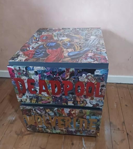 Buy & Sell South East London Horn Park - South East London - Photos for deadpool and wolverine Theme bedside cabinet