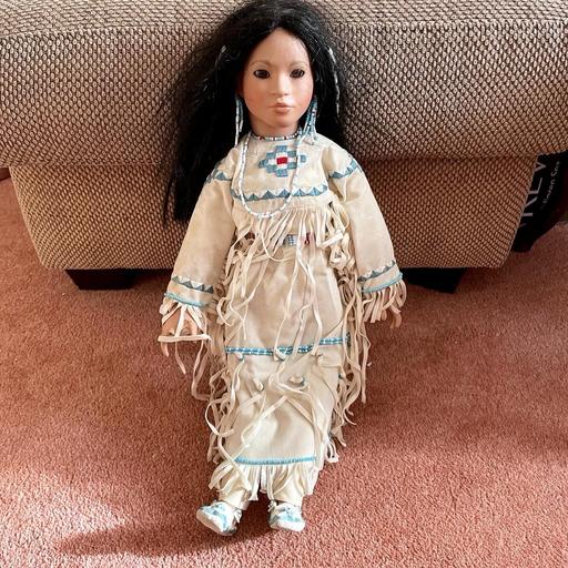 Buy & Sell Dorset Bournemouth, Christchurch and Poole - Photos for Native American Indian Girl Porcelain Doll