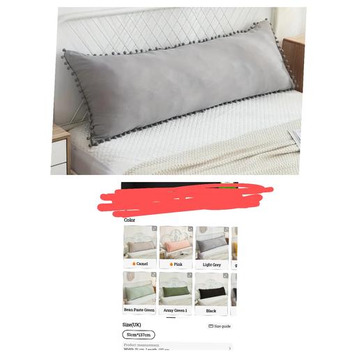 Buy & Sell South West London West Brompton - South West London - Photos for cushion cover long gray